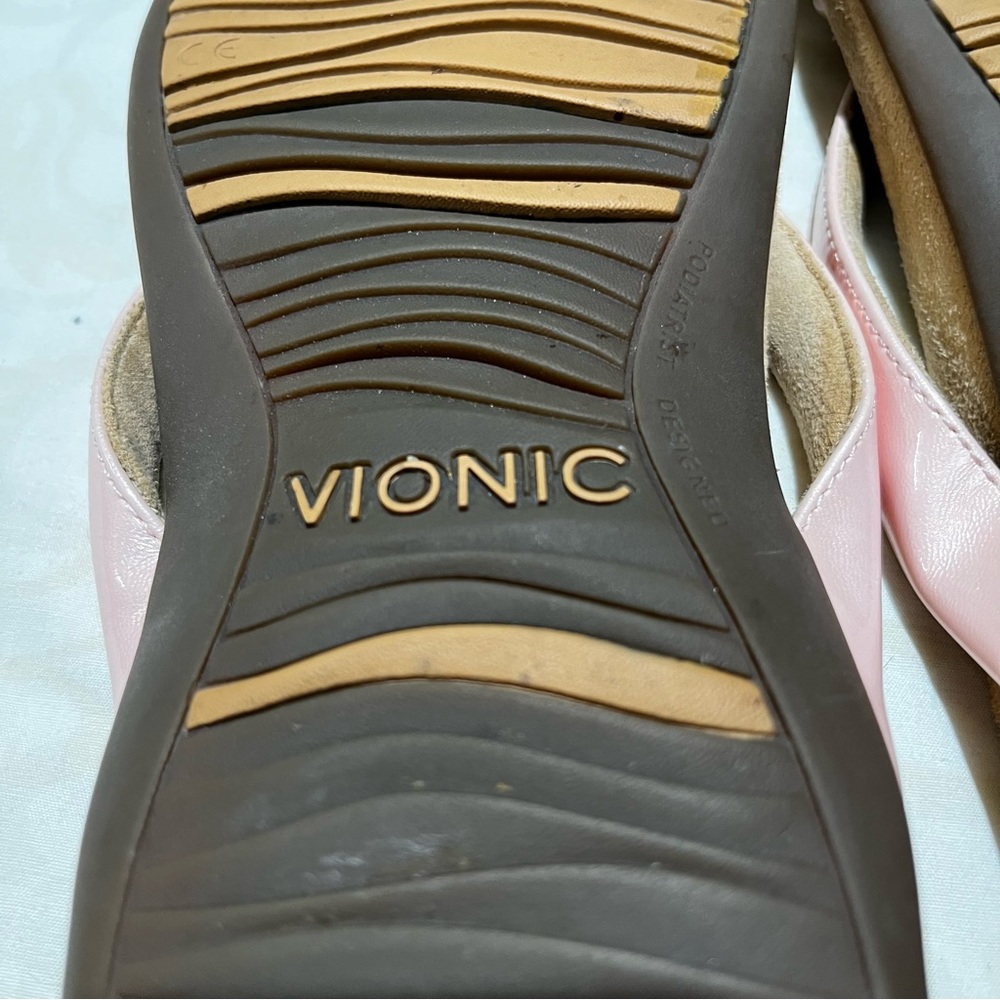 VIONIC WOMEN’S REST BELLALL TOEPOST SANDAL PINK - Picture 10 of 12